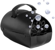 Compact bubble machine